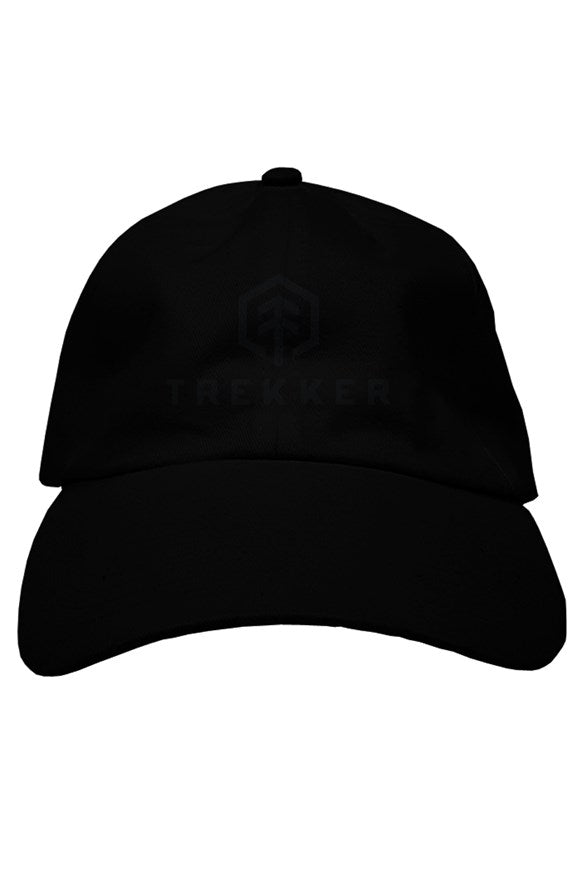 premium dad hat - Black/Black